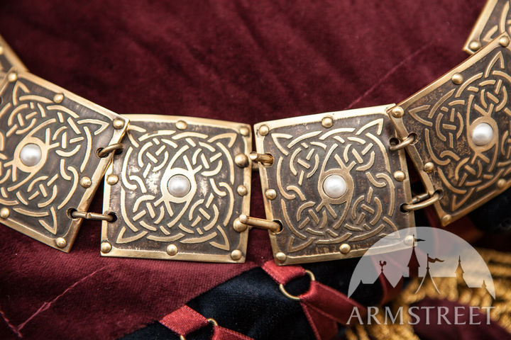 brass-womens-etched-belt-the-  display picture 2