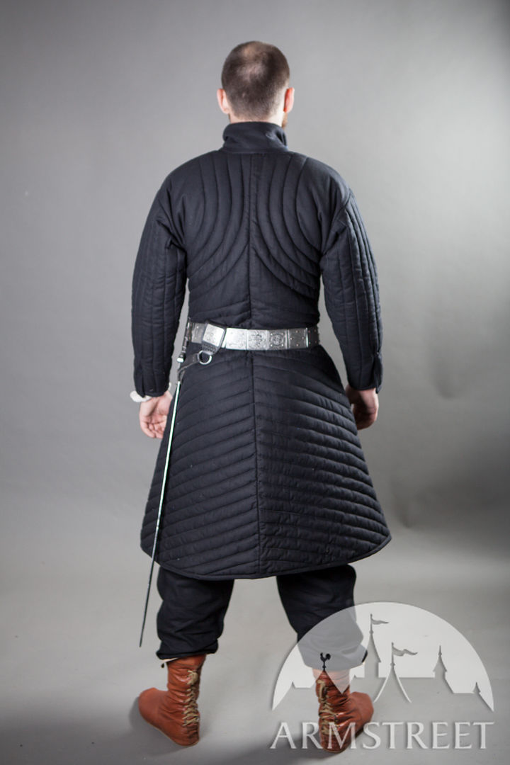 Medieval gambeson under armour SCA fighting gear. Available in: dark blue  cotton, green cotton, black cotton, blue cotton, burgundy cotton, green  flax linen, blue flax linen, black flax linen, natural flax linen
