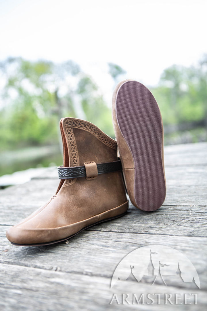 Vikings Men\'s Brown Pebble Grain Leather Venetian vikings Products for Sale up to 90% Off Retail: Poshmark main image 4