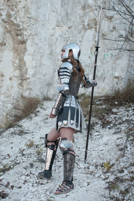 Medieval Armor Female Fantasy Costume steel Armor: Lady Cuirass Costume