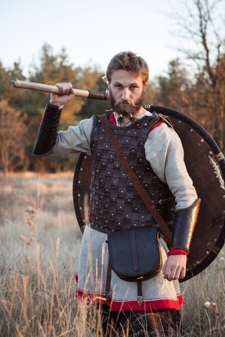 Viking leather body armor. Available in: brown leather, black leather :: by  medieval store ArmStreet