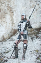 Full fantasy Lady Warrior armor set