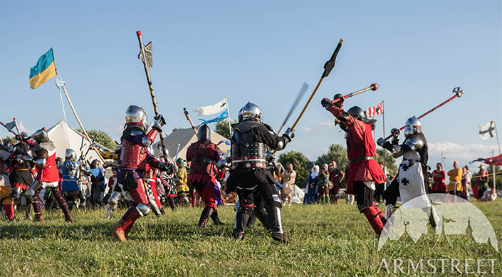 Pennsic armored battle 
