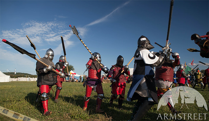 Pennsic armored battle