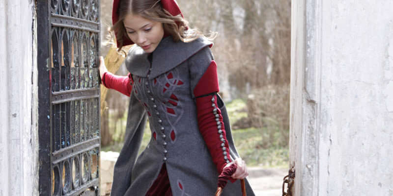 Exclusive Woolen Coat “Red Riding Hood”