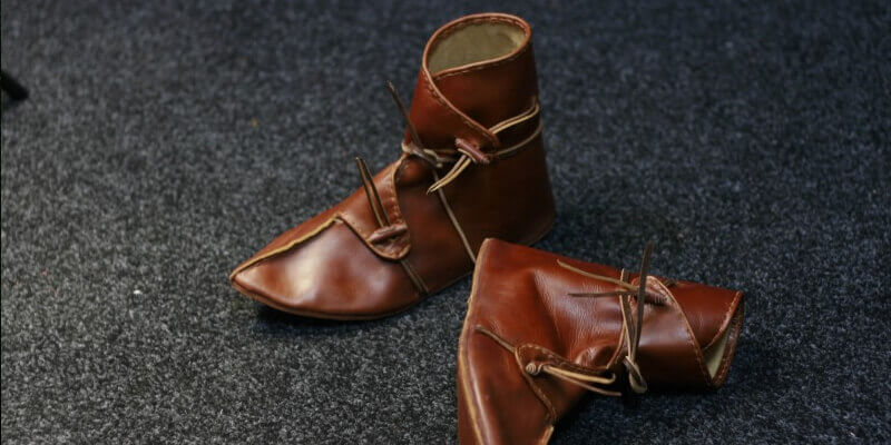 New dark-ages period handmade shoes available in store