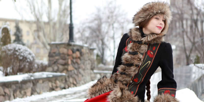 Short coat (żupan) “Russian seasons”
