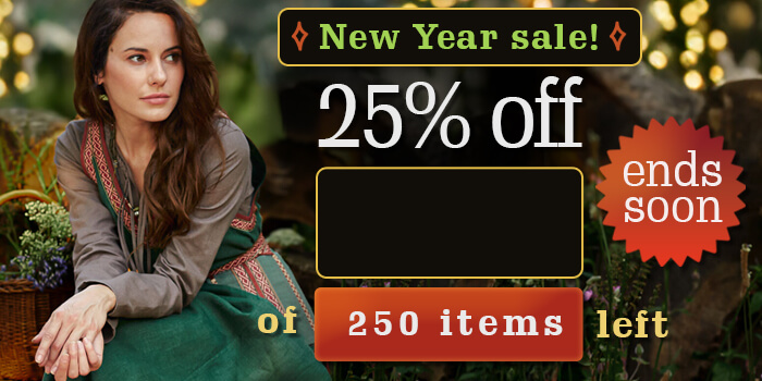 New Year sale! 25% off. Ends soon