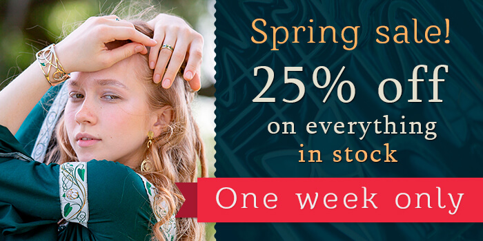 25% off on items in stock