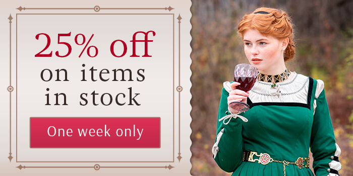 25% off on items in-stock
