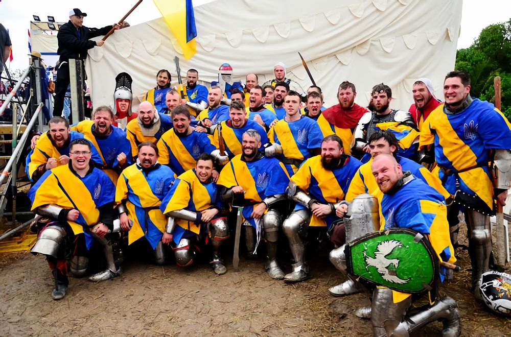 Ukrainian team at the Battle of the Nations