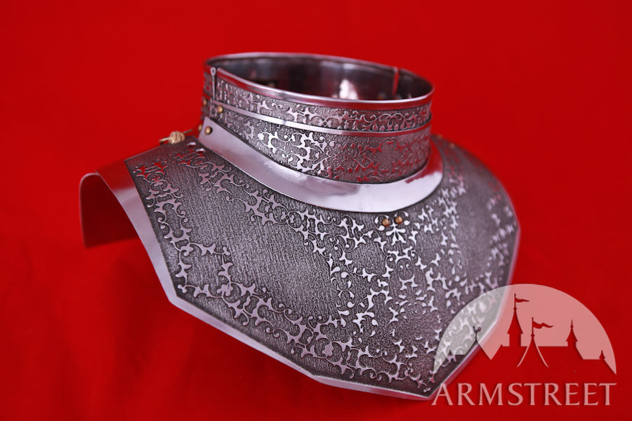 Etched “Paladin” gorget