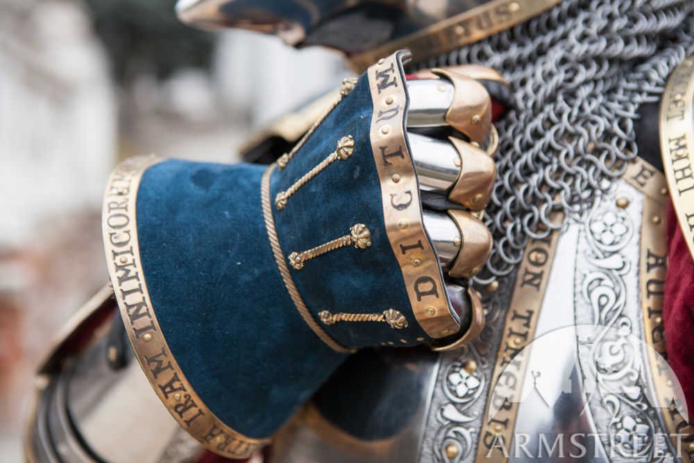 Exclusive Finger Gauntlets Hourglasses Leather covered version