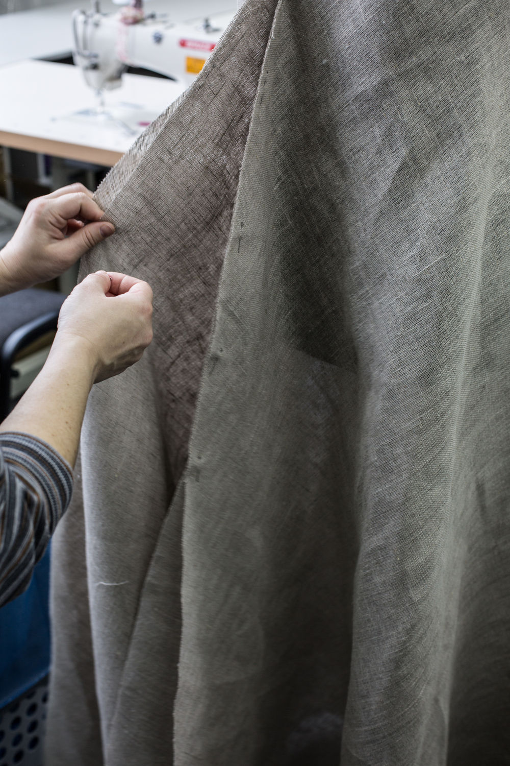 The creation of new sackcloth dress at ArmStreet