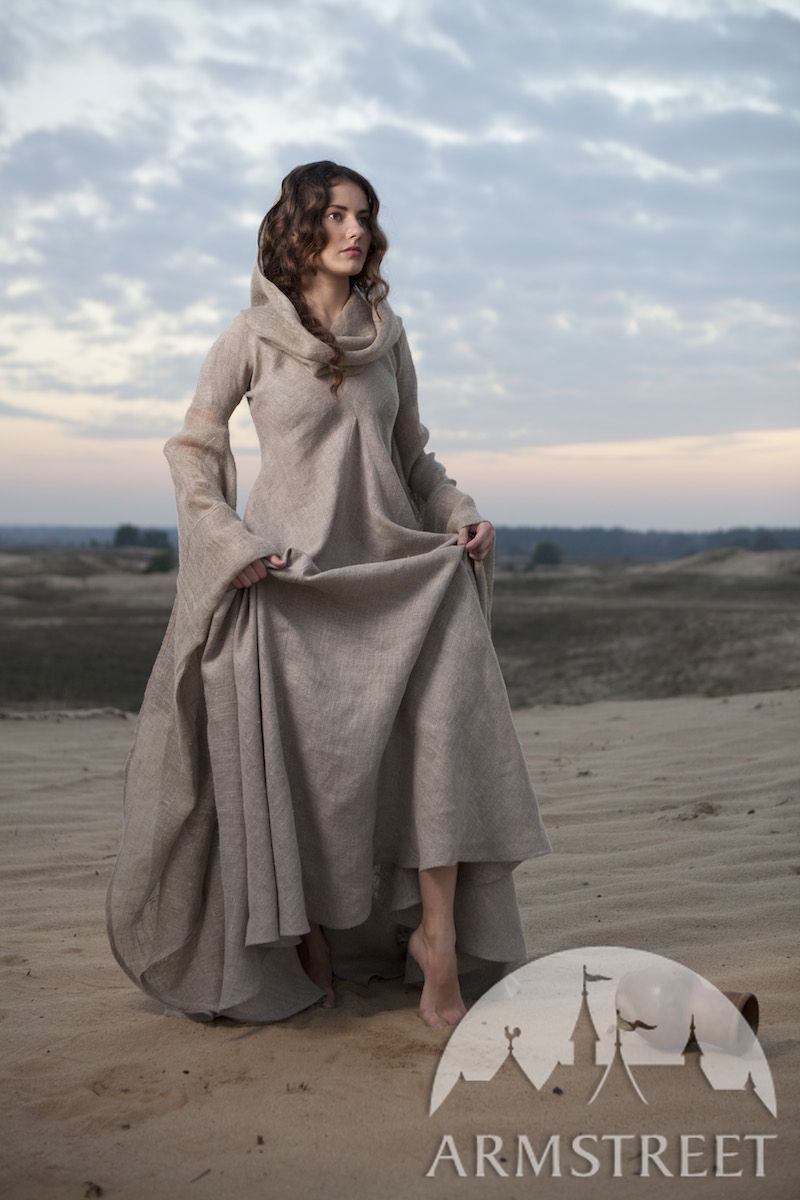 Wanderer sackcloth linen dress