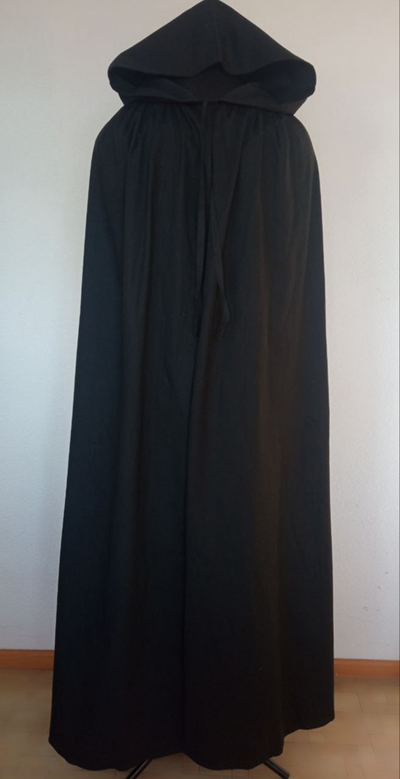 Sale Black Medieval Cloak