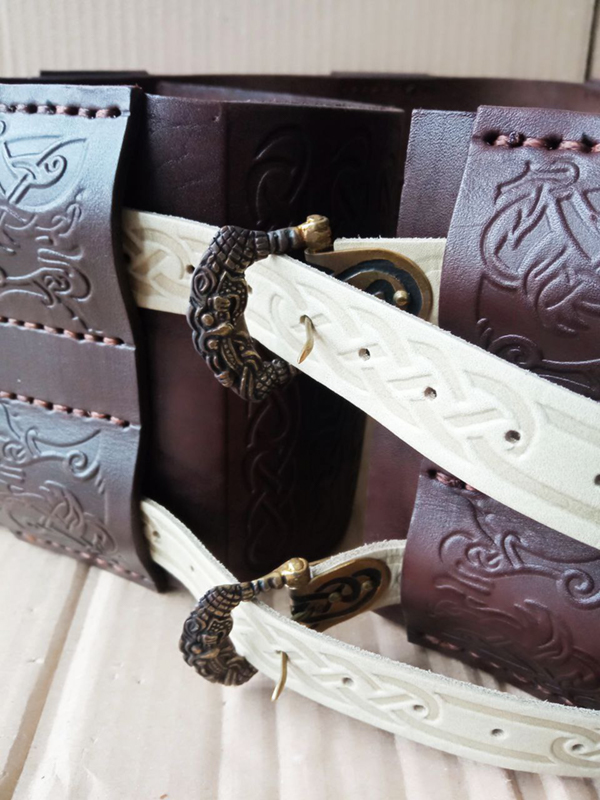 Sale &ldquo;Old Gods&rdquo; Fantasy Viking Belt