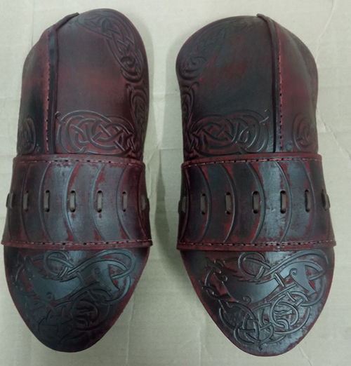 Sale Leather Viking Pauldrons