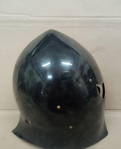 Sale Blackened Fantasy Barbute Helmet