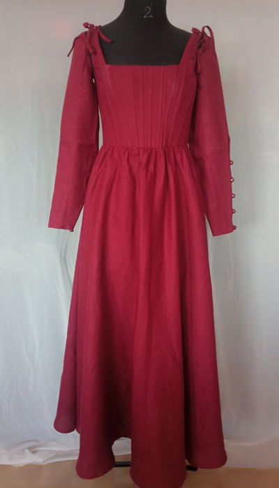 Sale &ldquo;German Rose&rdquo; Corset Dress
