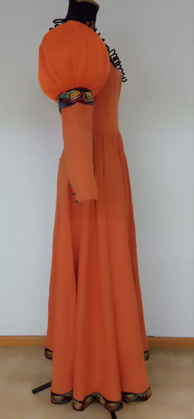 Sale Corset Kirtle &ldquo;Pumpkin Dress&ldquo;