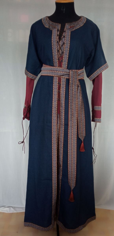 Sale Medieval Long Tunic and Overcoat Set