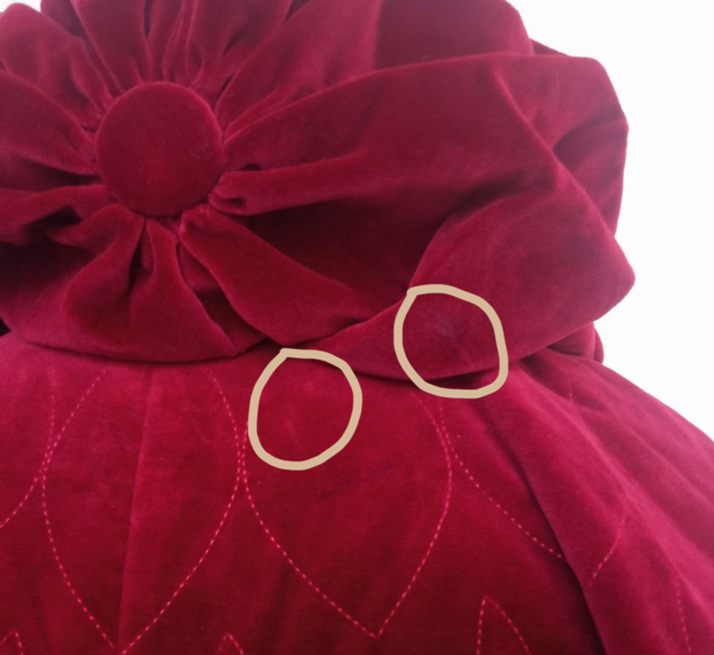 Sale Princess Velvet Cape