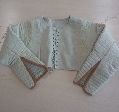 Sale Sleeve Portion of the Kingmaker Canvas Gambeson