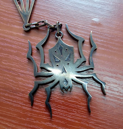 Sale “Spiderweb” Brass Necklace Sale “Spiderweb” Brass Necklace