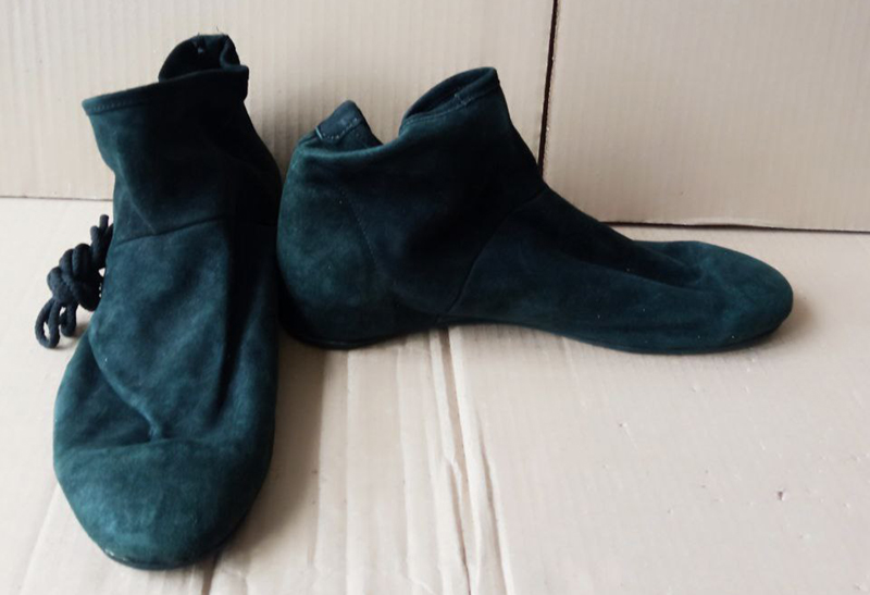 Sale Suede Leather Medieval Shoes